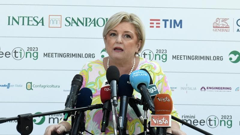 Marina Calderone al Meeting di Rimini
