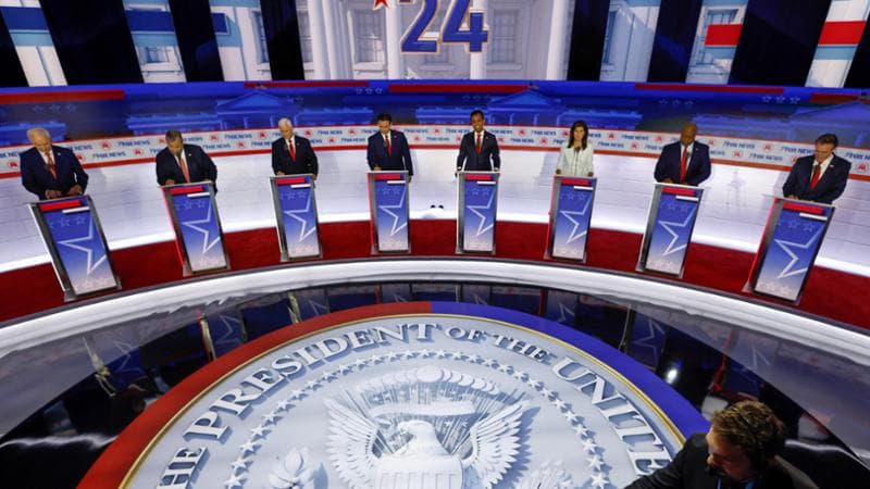 Usa 2024, duello tv tra i rivali di Trump: nessuno brilla e il vero vincitore della serata è l’ex presidente