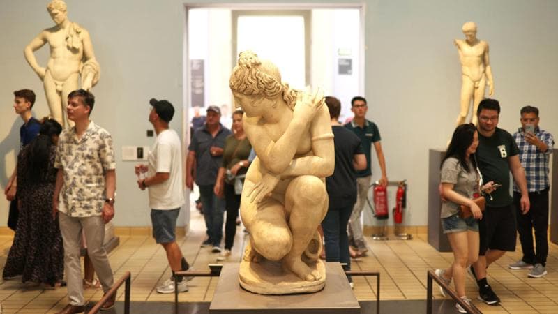 Una sala del British Museum a&nbsp;Londra
