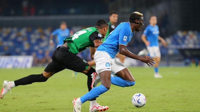 Napoli-Sassuolo 2-0: Osimhen e Di Lorenzo, la vecchia guardia non tradisce