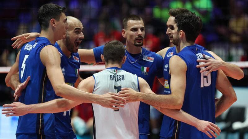 Gli azzurri a Bologna contro il Belgio
