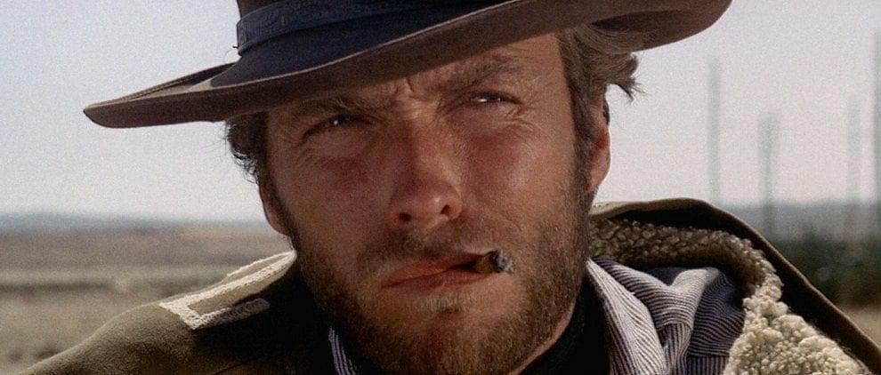Eastwood in 'Il buono, il brutto, il cattivo'
