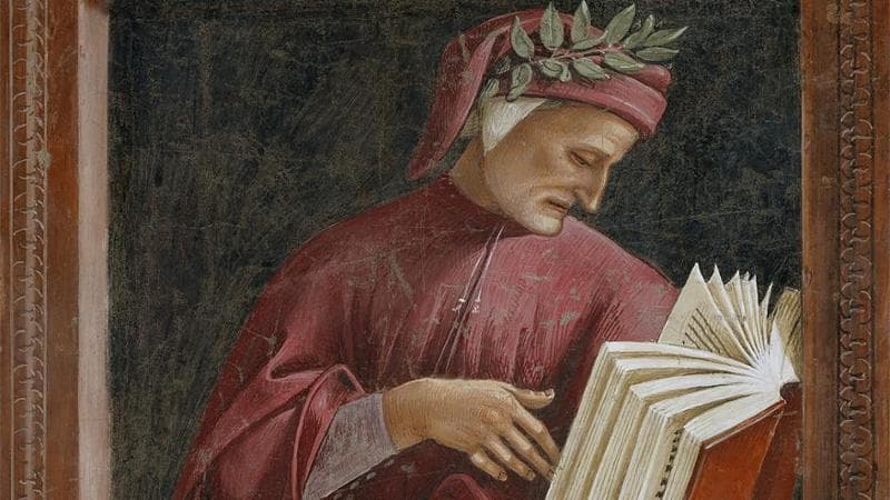 Dante Alighieri, opera di Luca Signorelli (Duomo di Orvieto)
