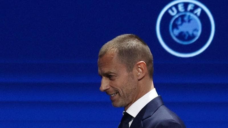 Aleksandr Ceferin, presidente dell'Uefa
