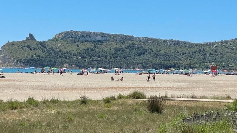 Cagliari, la spiaggia del Poetto

