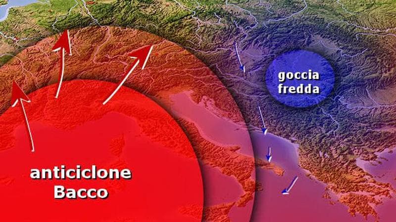 Previsioni meteo, nel weekend arriva l’anticiclone Bacco: torna il sole ma il caldo sarà sopportabile