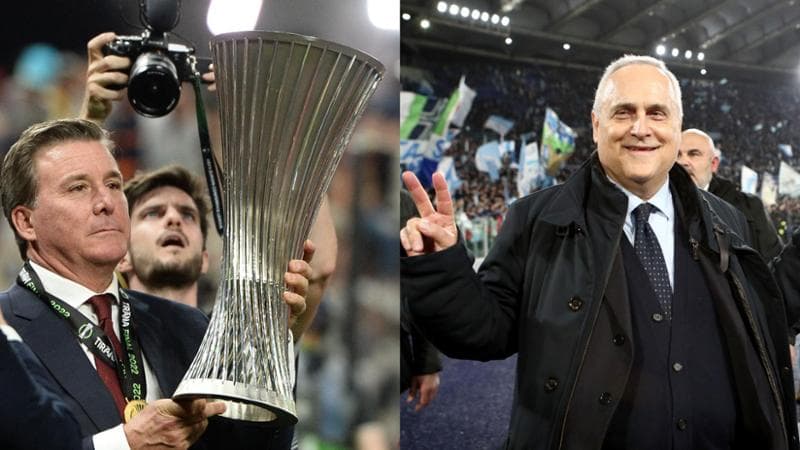 Calcio alla romana: il duello allo specchio di Lotito e Friedkin