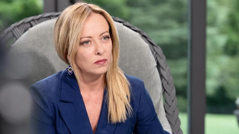 La premier Giorgia Meloni&nbsp;
