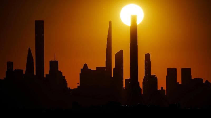 Lo skyline di Manhattan: i prezzi degli affitti a New York hanno toccato nuovi record
