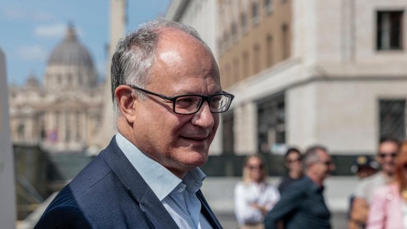 Il sindaco di Roma Roberto Gualtieri

