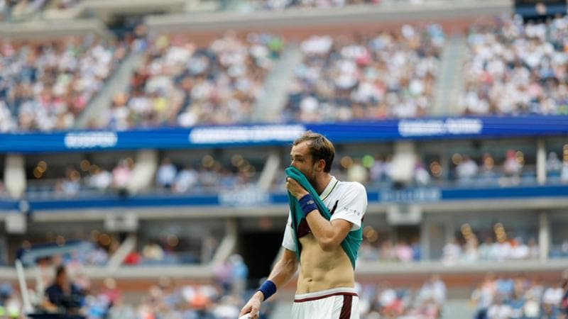 Us Open nella fase calda, temperature sopra i 32 grandi. Medvedev: “Si può morire”