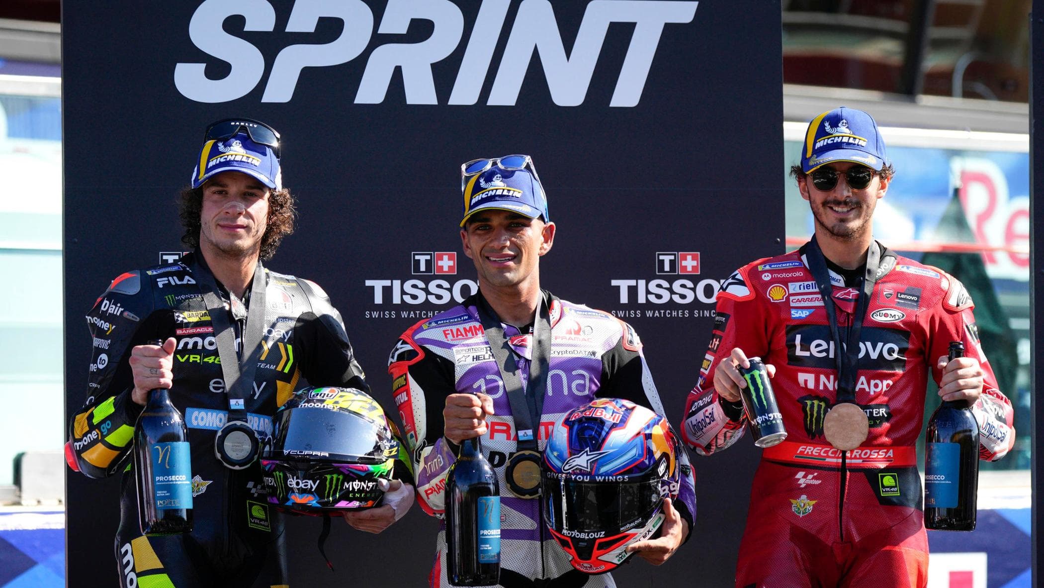 MotoGp, Martin vince la sprint di Misano. Bezzecchi 2°, Bagnaia 3° - la ...