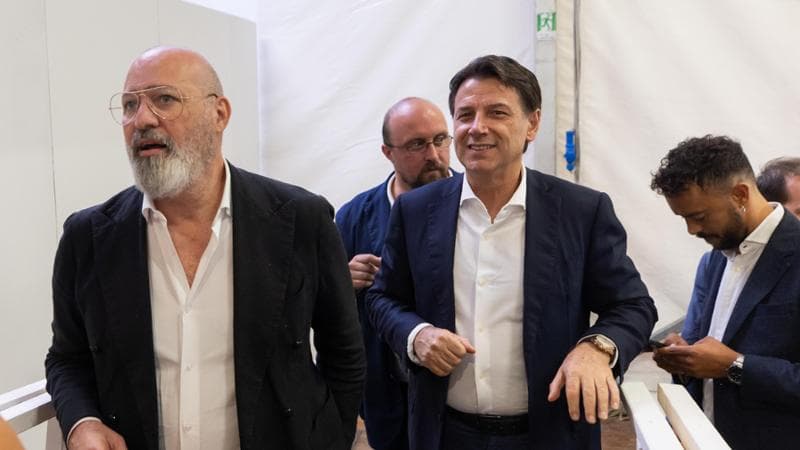 Stefano Bonaccini&nbsp;e&nbsp;Giuseppe Conte
