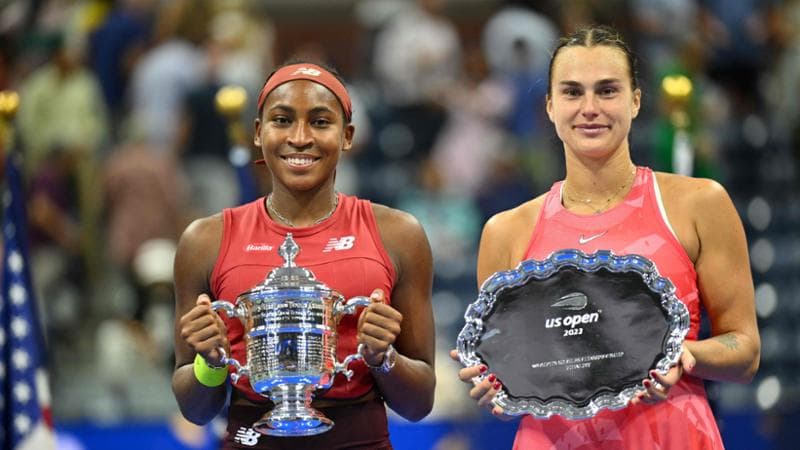 Coco Gauff e Aryna Sabalenka
