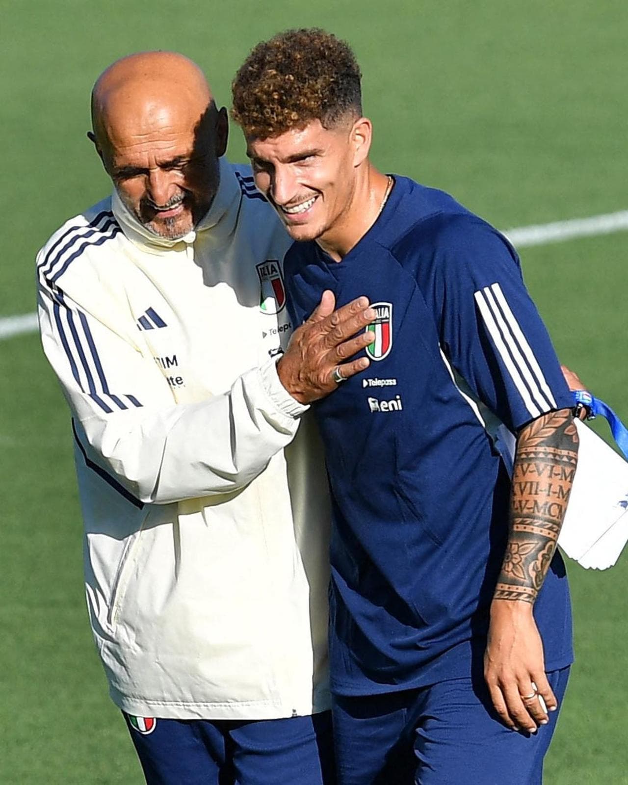 Di Lorenzo con Spalletti
