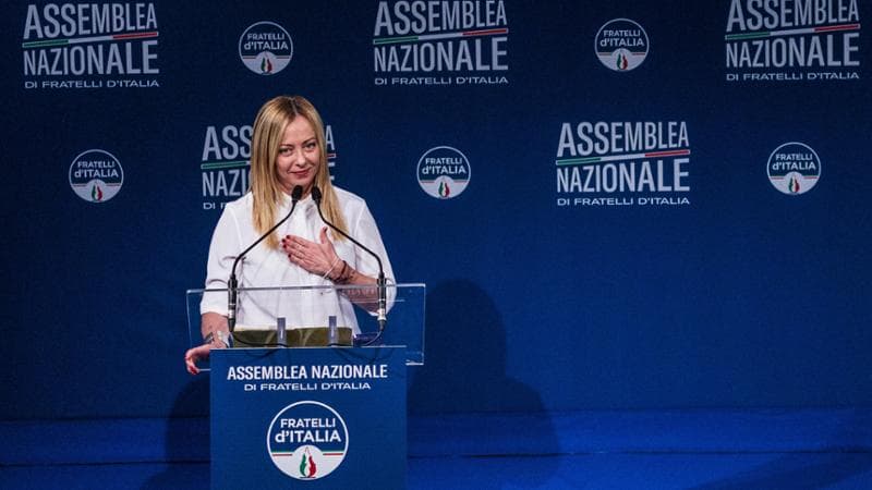 La premier Giorgia Meloni
