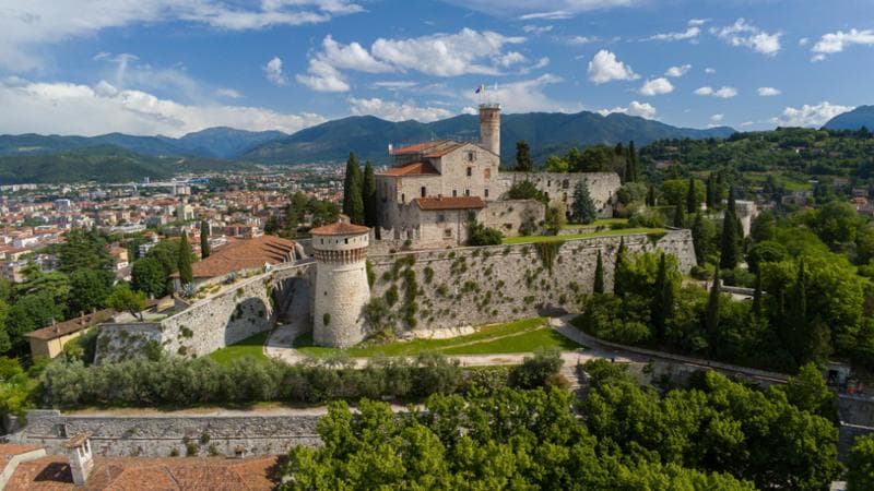 Castello di Brescia, archivio Comune di Brescia - Febofilms
