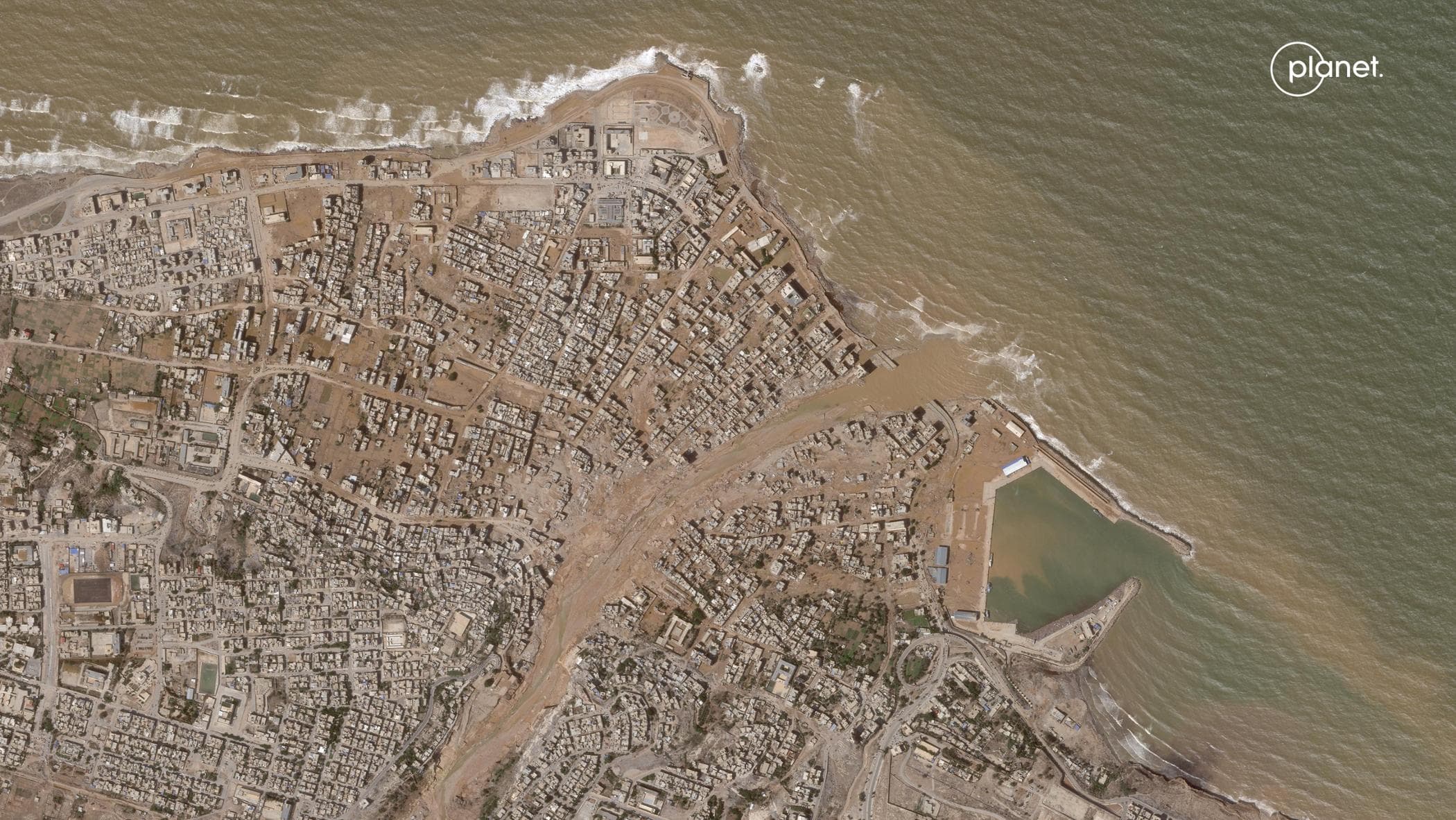 Libia, ecco come è cambiato il territorio in seguito alle inondazioni
