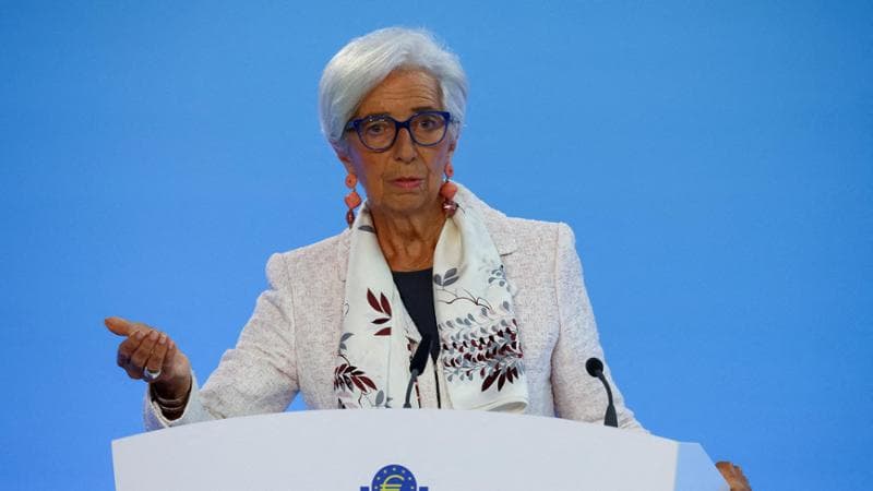 Presidente della Bce, Christine Lagarde&nbsp;
