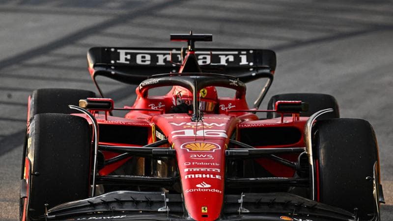 La Ferrari di Leclerc
