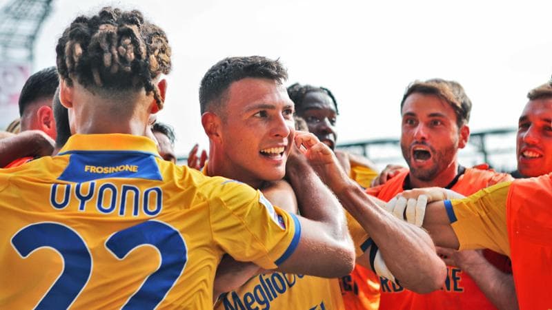 Frosinone-Sassuolo 4-2: Mazzitelli guida il ribaltone dei ciociari