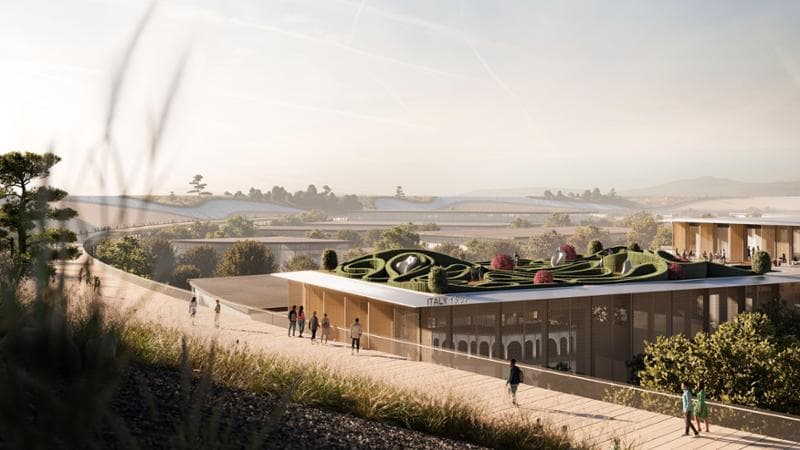 Il tetto del Padiglione Italia sar&agrave; un giardino
