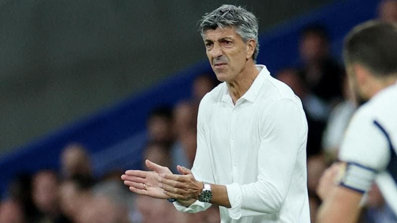 Imanol Alguacil, tecnico della Real Sociedad
