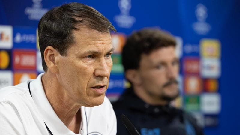 Rudi Garcia in conferenza stampa

