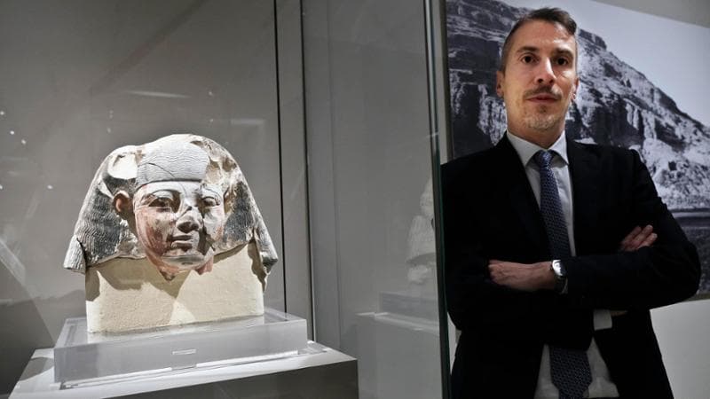 Il direttore del Museo Egizio Christian Greco
