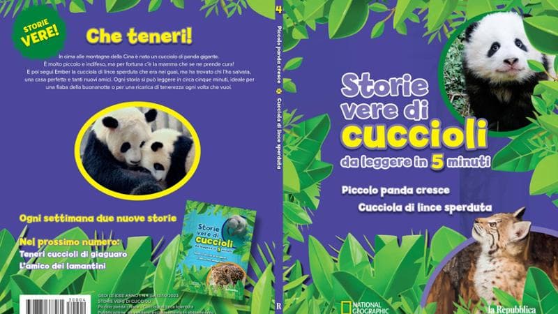 “Cuccioli” da leggere. Storie vere di animali a misura di bimbo - la