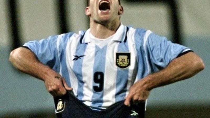L'ex centravanti dell'Argentina Martin Palermo
