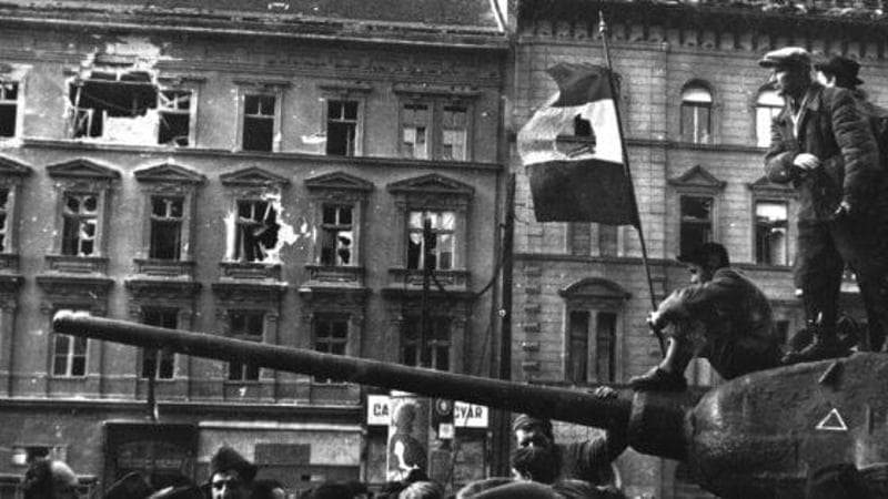La rivolta del 1956 in Ungheria (reuters)
