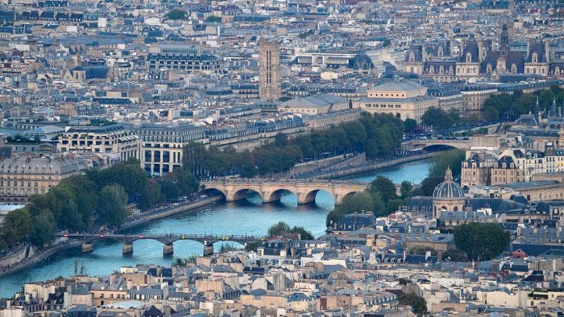 Parigi, una veduta della citt&agrave;&nbsp;
