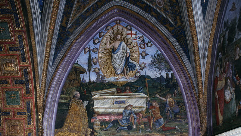Musei Vaticani, restaurata la Sala affrescata dal Pinturicchio
