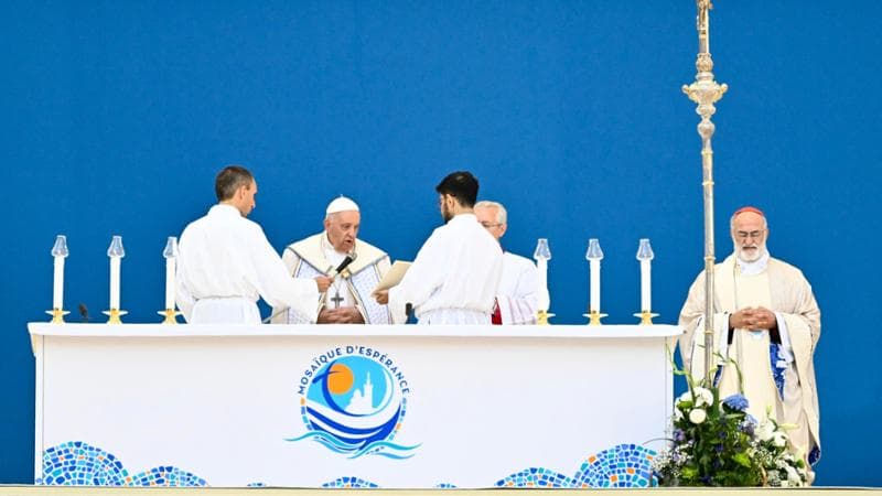Marsiglia, 23 settembre: papa Francesco celebra la messa
