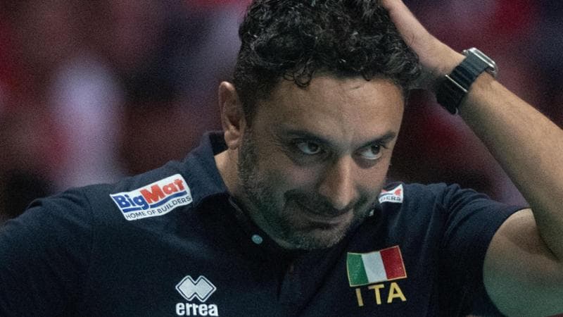 Davide Mazzanti, ct del volley femminile
