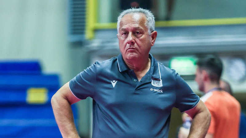 Julio Velasco, 71 anni, allenatore della Uyba Busto Arsizio
