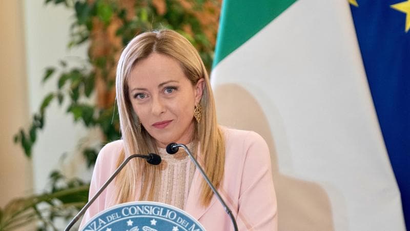 La premier Giorgia Meloni
