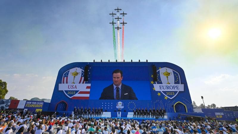 Ryder Cup, la sorpresa dei romani alla festosa invasione del popolo del golf