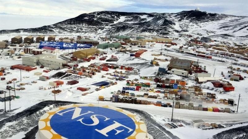 Panoramica della base. Foto Nsf
