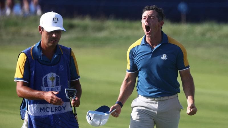 La gioia di Rory McIlroy
