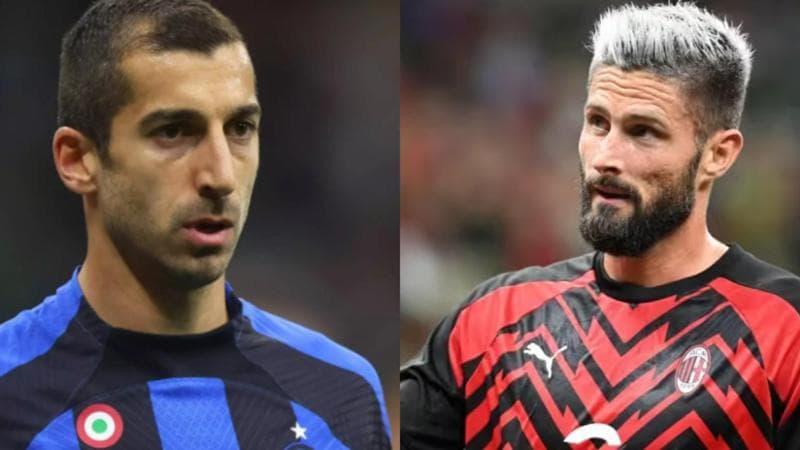 Mkhitaryan e Giroud

