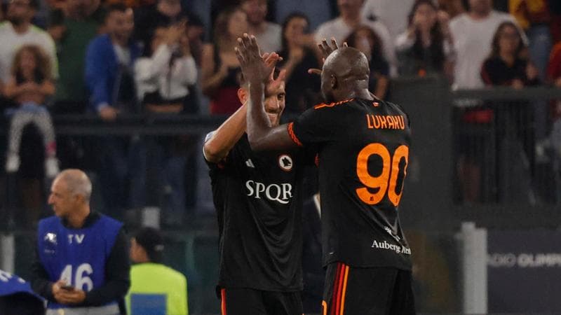 Roma-Frosinone 2-0: Lukaku e Pellegrini rialzano i giallorossi