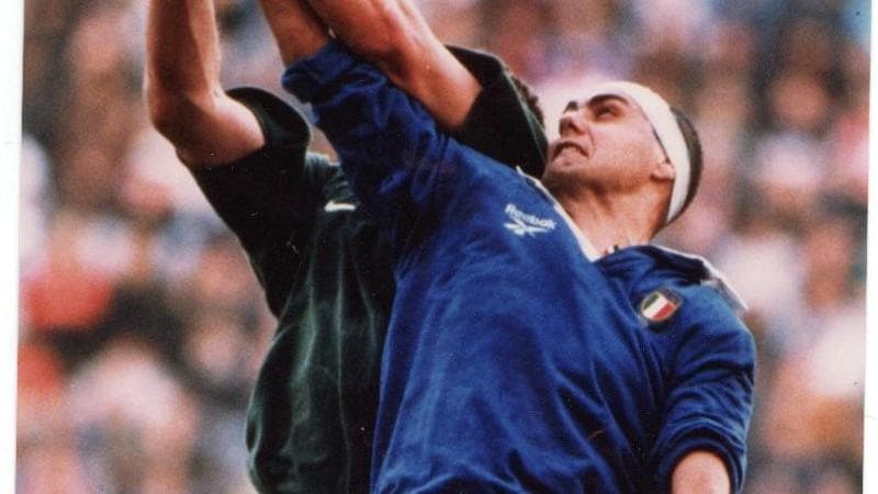 Giambattista Croci, oggi 58 anni, era in campo nel '97 in Francia-Italia
