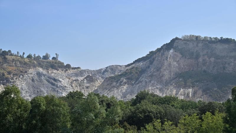 La solfatara dei Campi&nbsp;Flegrei
