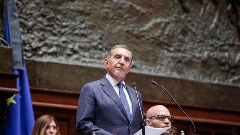 Il presidente del Senato, Ignazio La Russa
