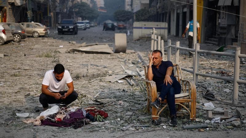 Per le strade di Gaza il giorno l'attacco alla Watan Tower
