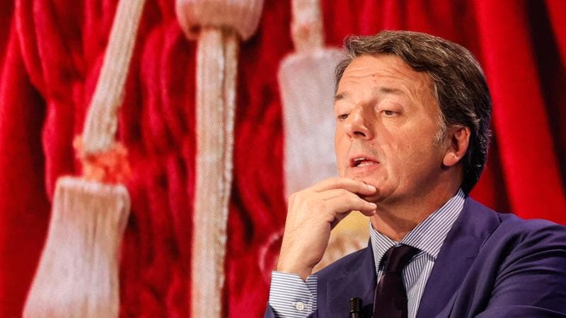 Matteo Renzi, 48 anni, leader di Italia Viva

