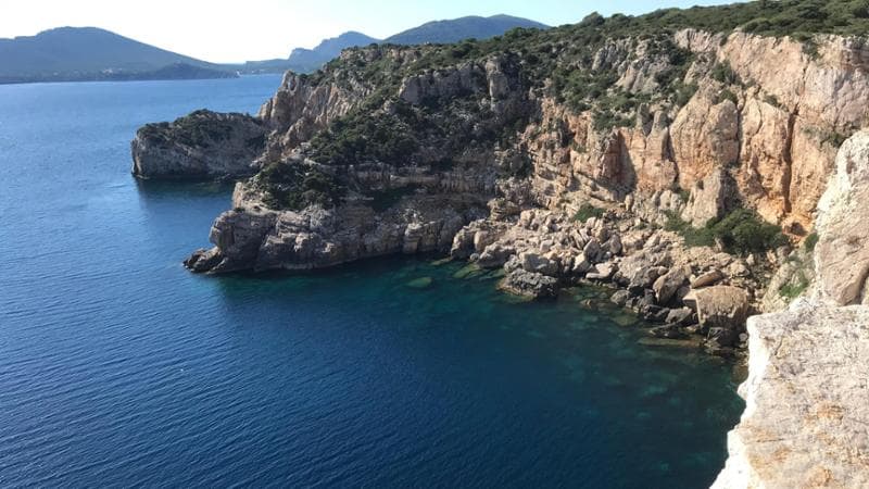 Punta Giglio, in Sardegna

