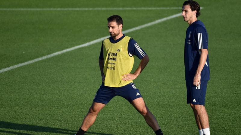 Bonaventura in allenamento a&nbsp;Coverciano con Darmian
